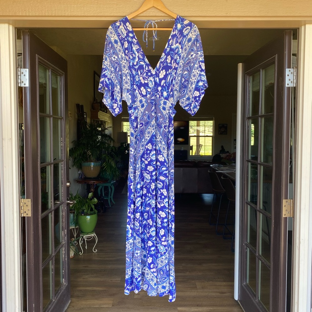 Spell Lolita Cut-Out Maxi Dress - Picture 4 of 16